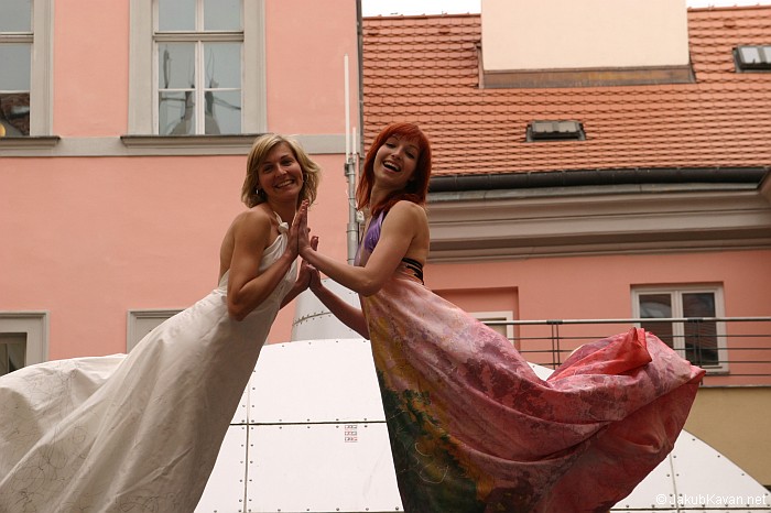 Zlomvaz 2009 - módní přehlídka Raj.da