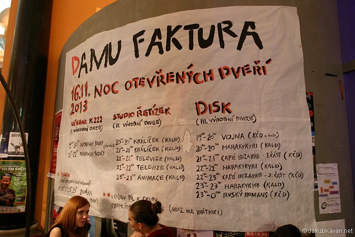 Noc divadel 2013 v DISKu